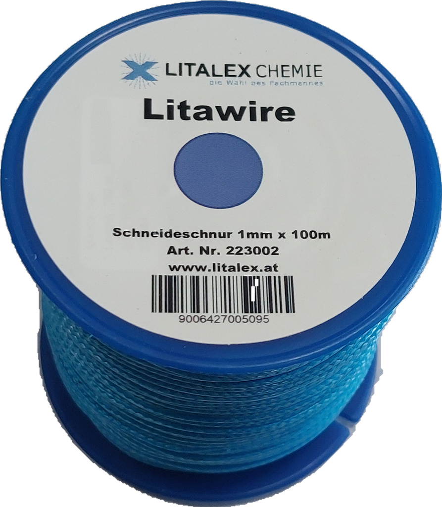 Litawire Schneideschnur, 1mm x 100m (1650 N), blau