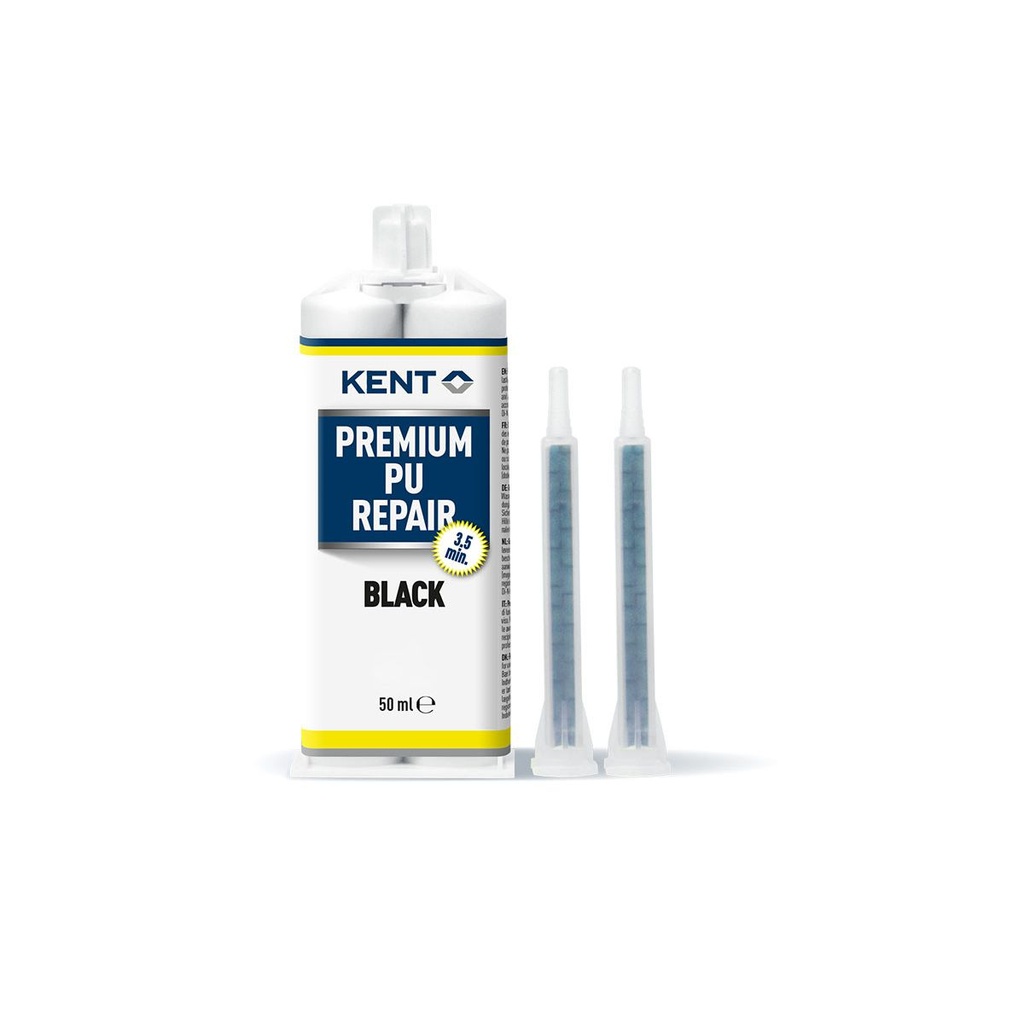 2K Premium PU Repair 3,5 minute (2008 Düse), 50ml, schwarz, enthält Diisocyanate