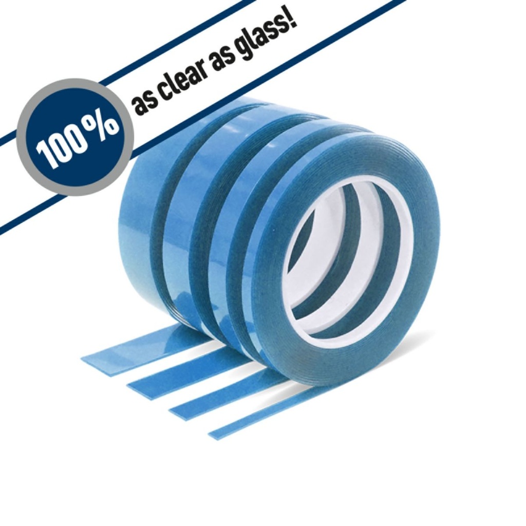 High Strength Tape Clear doppelseit.Klebeband transparent 12mm x 10m