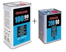 S - [VT018Set] Set Klarlack 100.90UHS (4L) + Härter 200.90 (2L)